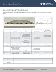 A-Panel Data Sheet Download